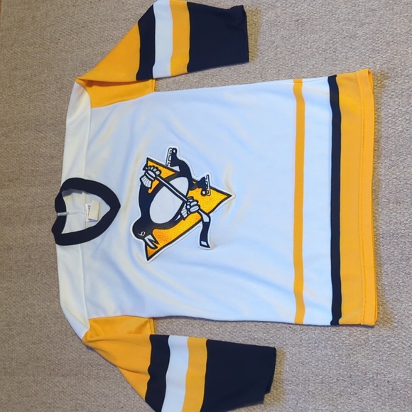 Youth Vintage CCM Pittsburgh Penguins Hockey jersey size XL made